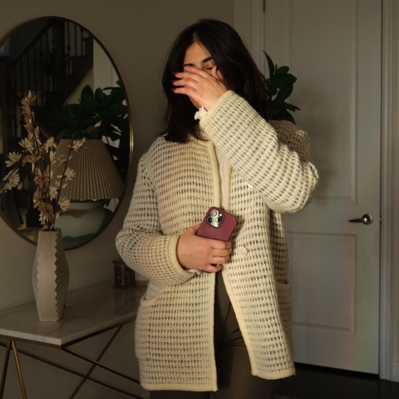Maria Krist Wool Blend Vintage Cardigan - Picture 7 of 14